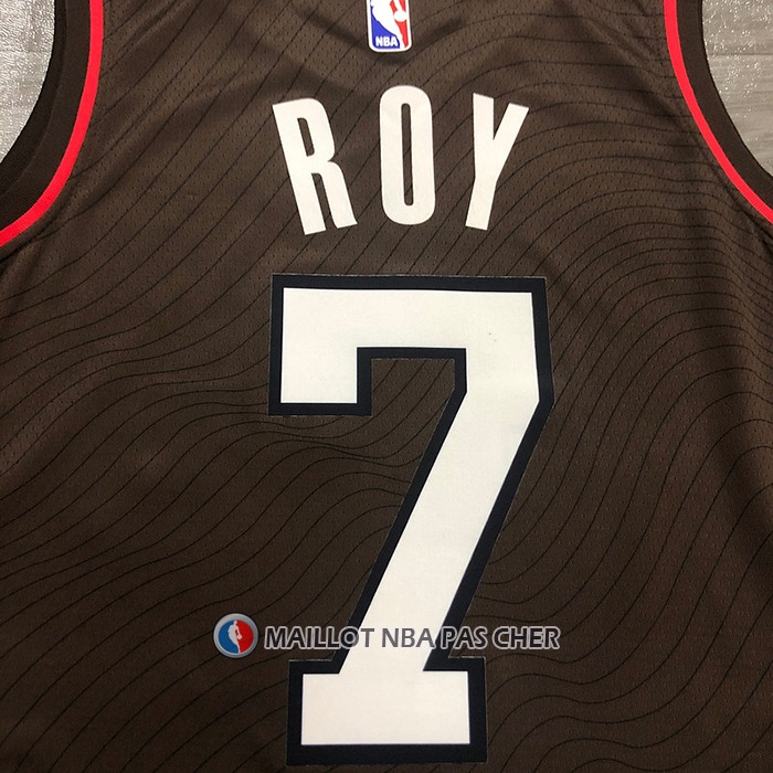 Maillot Portland Trail Blazers Brandon Roy NO 7 Ville 2020-21 Marron